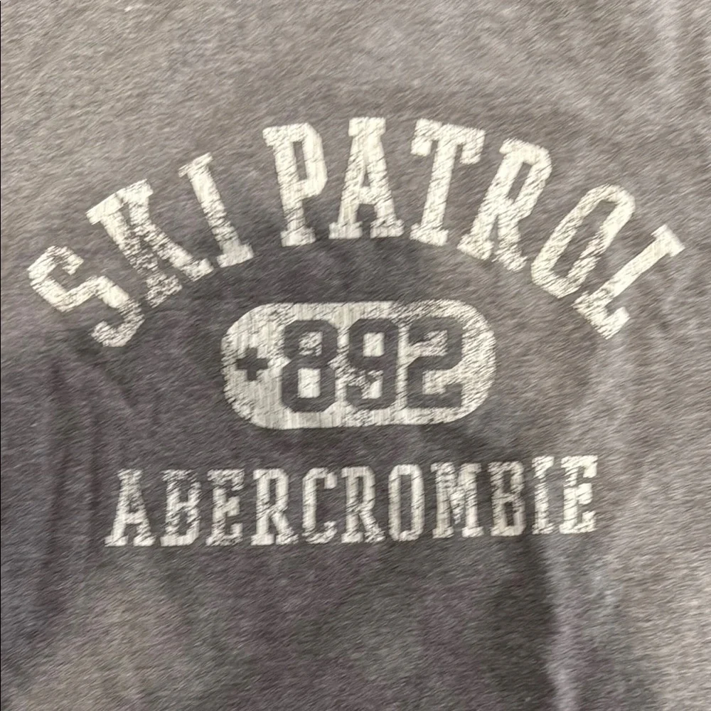 Abercrombie & Fitch Gray Long Sleeve Tee - Picture 4 of 5